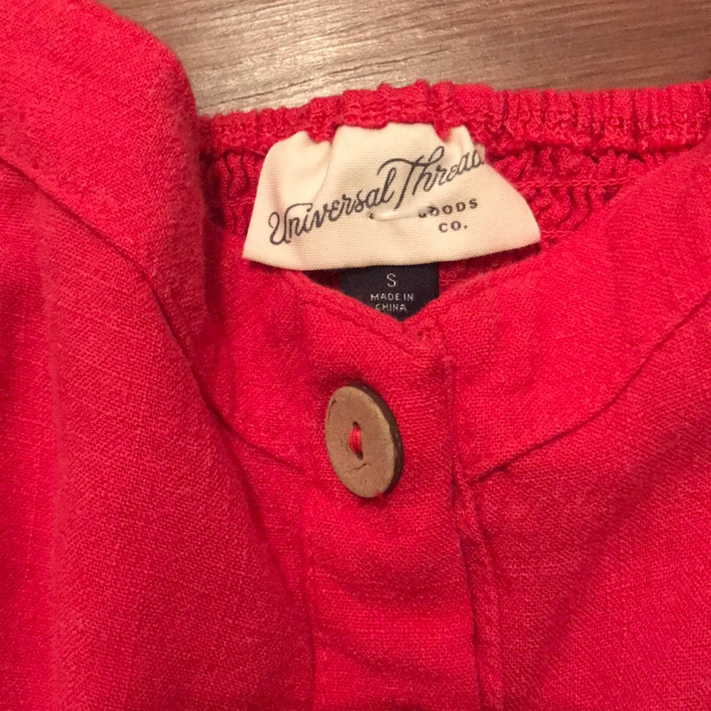 Universal Thread Button Down Spaghetti Strap Dress - image 3